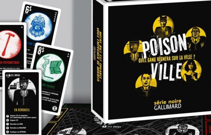 Poison Ville, das Spiel aus der Noir-Reihe, von Nicolas Bonnefoy: Welche Bande wird regieren?