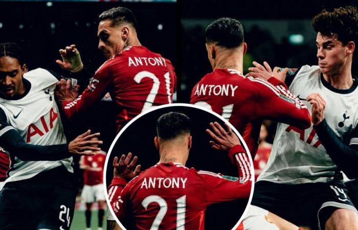 Die Fans von Man Utd sagen nach dem Auftritt gegen Tottenham alle das Gleiche über Antony, das Hauptgesprächsthema ist klar