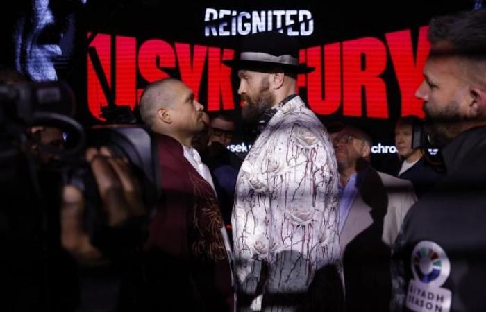 Das unglaubliche persönliche Gespräch zwischen Usyk und Fury bei einer Pressekonferenz