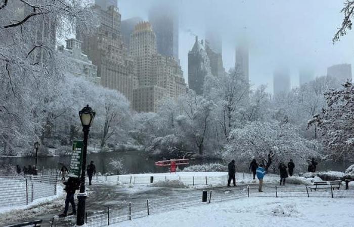 Von New York City nach Boston besteht am Wochenende die Gefahr gefrorener Niederschläge