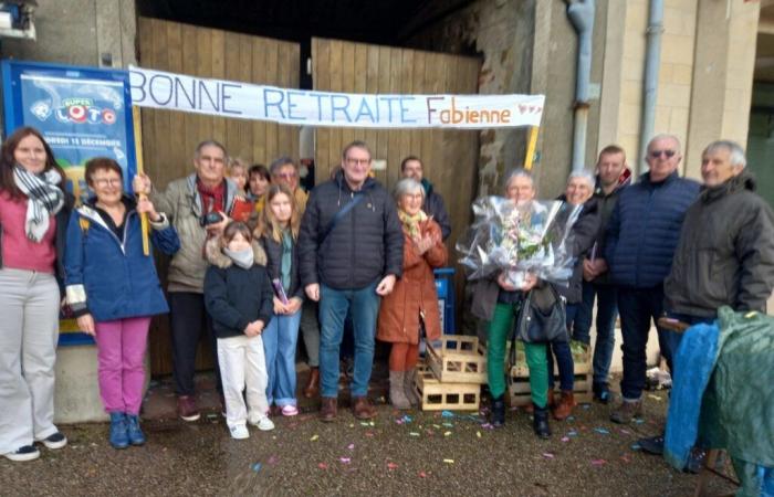 Nach 43 Jahren im Maison de la Presse in dieser Gemeinde im Cotentin legt Fabienne auf