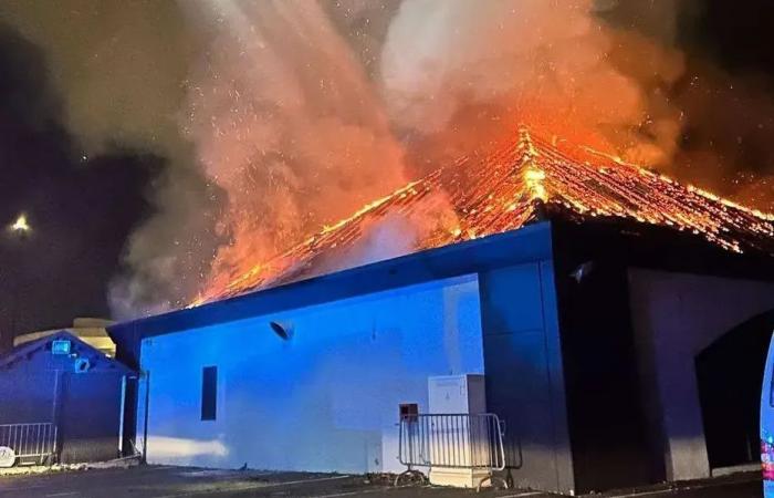 Beaune – Brand im Nachtclub Copacabana: Dach komplett zerstört