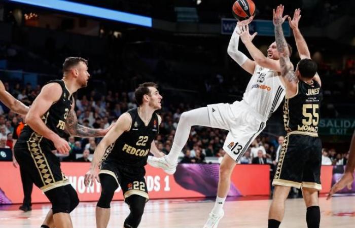 Monaco von Real Madrid in der Euroleague korrigiert