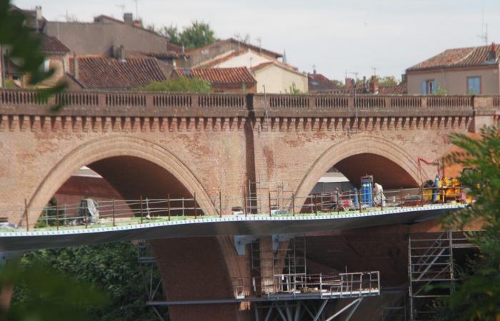 Tarn. Die Albi-Fußgängerbrücke wird endlich von Fußgängern getestet, hier erfahren Sie, wann