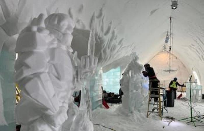 25. Ausgabe des Hôtel de Glace de Québec: die bisher größte