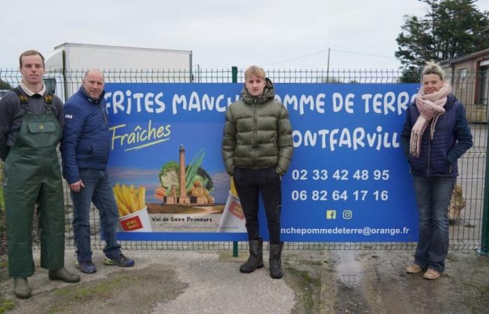 Vincent, Landwirt im Cotentin, kauft ein Unternehmen, um die Produkte seiner Farm zu vermarkten