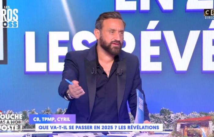 Cyril Hanouna verspricht, dass es nach der Schließung von C8 „eine Show geben wird, das ist sicher“.