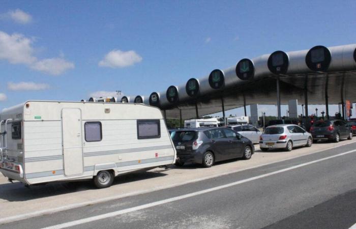 Vinci ruft vor der Mautstelle Saint-Arnoult-en-Yvelines zu großer Vorsicht auf der A10 auf