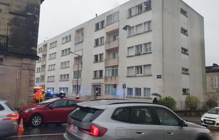 Eine Wohnung in der Innenstadt von Périgueux wurde von Feuer heimgesucht, keine Verletzten