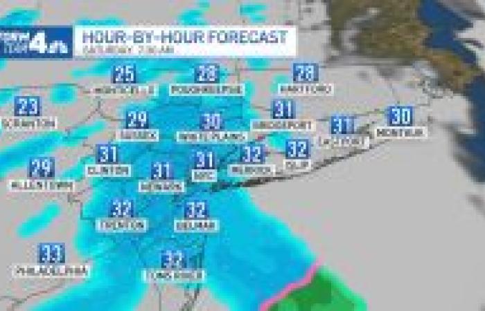 Erster messbarer Schnee der Saison möglich – NBC New York