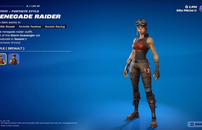 Die Community ist empört über die Rückkehr des Renegade Raider in den Item-Shop