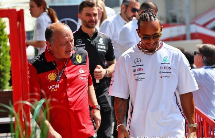 Formel 1 | Vasseur: Hamilton davon zu überzeugen, sich Ferrari anzuschließen, war nicht schwierig