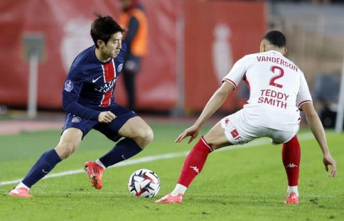 Der späte Assist von Super-Einwechselspieler Lee Kang-in verhilft PSG zum 4:2-Sieg über Monaco