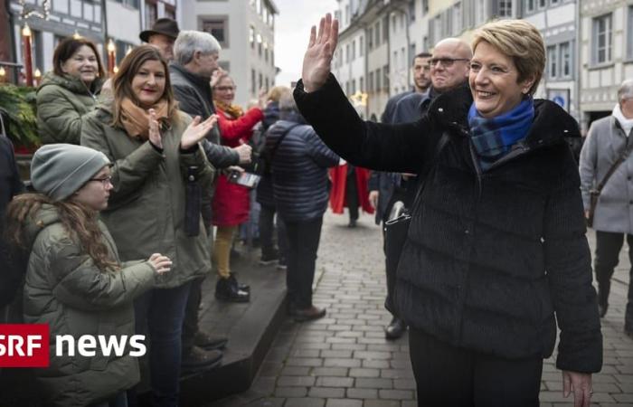 Stadt Wil empfängt «ihre» Bundespräsidentin Karin Keller-Sutter – News