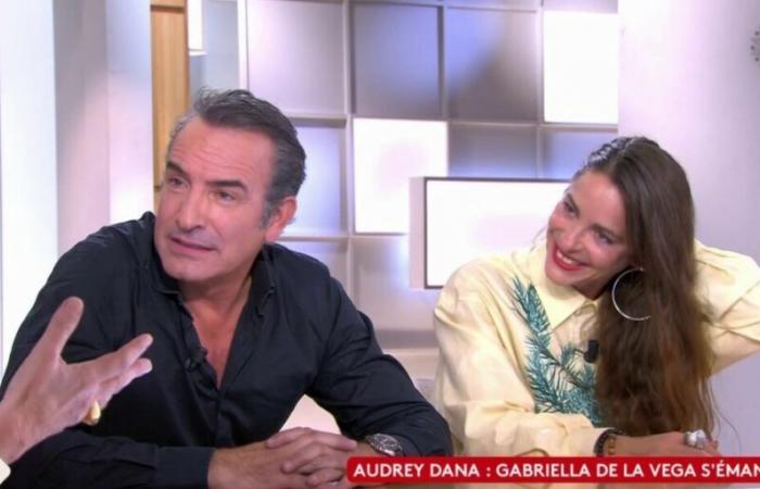 Jean Dujardin überrascht von einer Bemerkung von Anne-Elisabeth Lemoine (C to you) über ihre „Eifer im Bett“