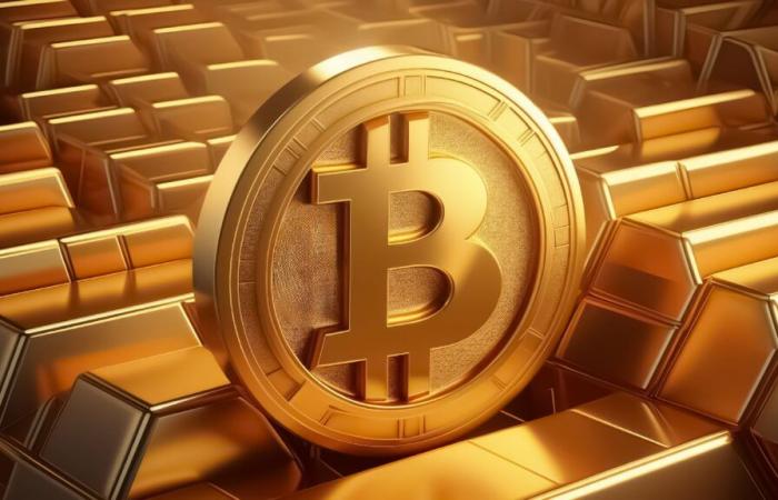 Bitcoin (BTC) bricht trotz seiner ETFs weiterhin Allzeithochs gegenüber Gold