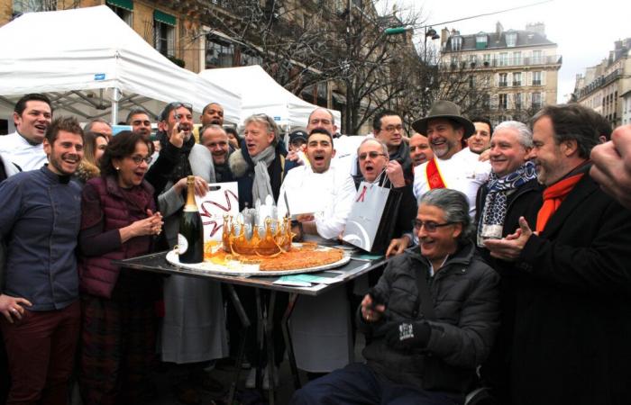 La Galette des Chefs 2025, die Galette du Cœur in Paris