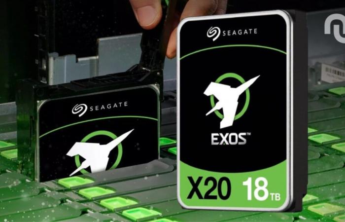 Sehr guter Preis für diese Seagate-Festplatte, eine externe 20-TB-Festplatte, die für NAS geeignet ist