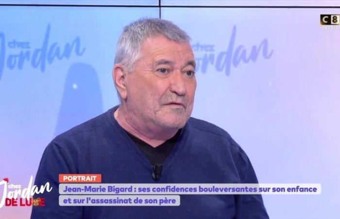 Jean-Marie Bigard den Tränen nahe: Der Komiker hält sich davon ab, zusammenzubrechen, während er über Weihnachten spricht