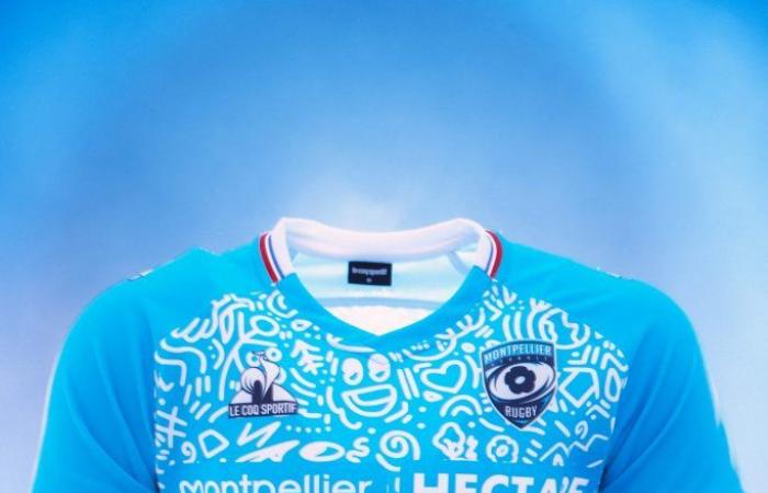 EIN TRIKOT ALLES IN SYMBOLEN! – Montpellier Hérault Rugby