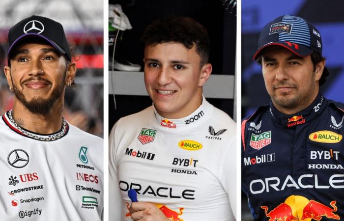 Lewis Hamilton bei Ferrari, Sergio Perez landete bei Red Bull, der Franzose Isack Hadjar wurde befördert … Entdecken Sie die Startaufstellung für die Saison 2025