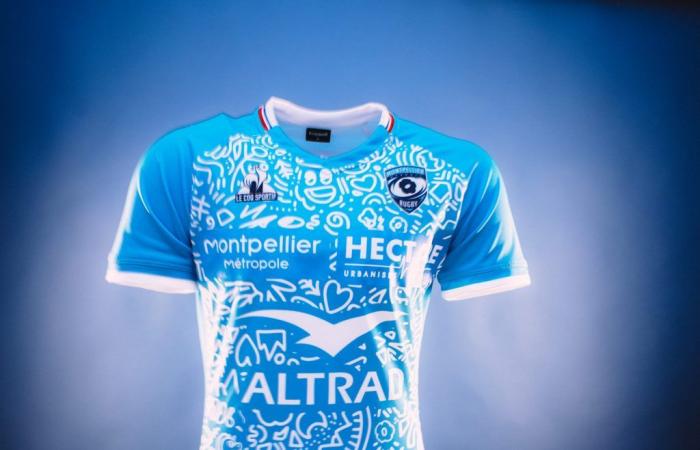 EIN TRIKOT ALLES IN SYMBOLEN! – Montpellier Hérault Rugby