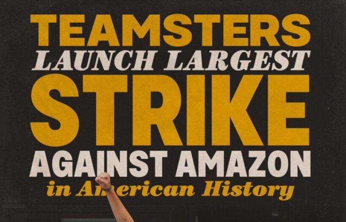 Teamsters starten den größten Angriff gegen Amazon in der amerikanischen Geschichte