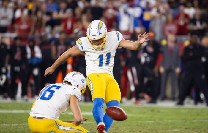 Freistoß-Heldentaten von Dicker läuten eine neue Ära für die Chargers unter Harbaughs Kommando ein, Playoffs locken