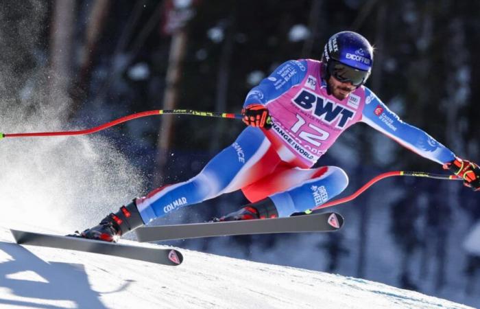 Große Enttäuschung für Cyprien Sarrazin, der den Super-G in Gröden aufgibt