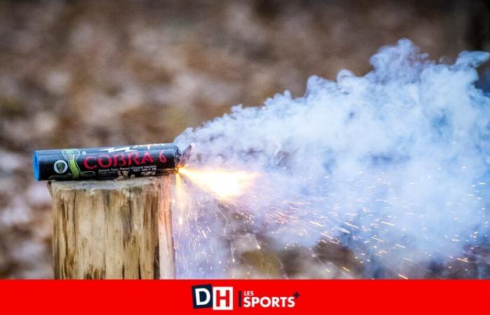 „Kobras“-Feuerwerk und Leuchtraketen im Sucher, als das neue Jahr naht: „Pyrotechnische Geräte in Raketen umgeleitet“