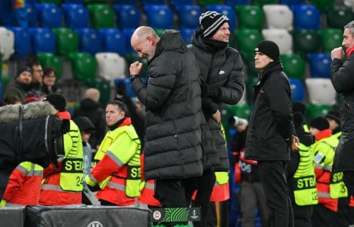 Gary Haveron gibt zu, dass der emotionale Erfolg in der Larne Conference League sein „größter Erfolg“ ist.