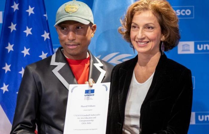 Von Notre-Dame bis zur UNESCO, Pharrell Williams an vorderster Front