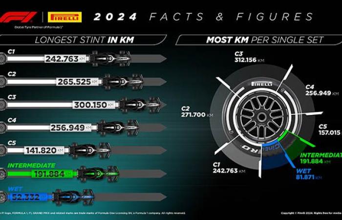 Formel 1 | Die Pirellis haben dieses Jahr in der Formel 1 die Erde-Mond-Distanz zurückgelegt!