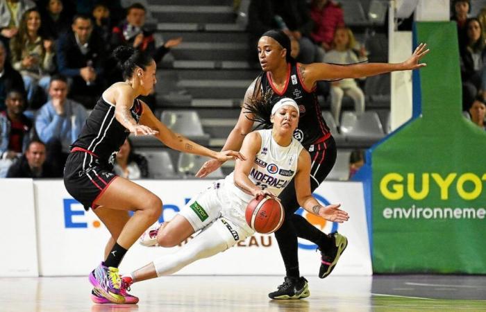 LFB: Landerneau Bretagne Basket trifft in Charnay auf Wasser