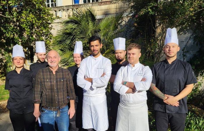 Benjamin Boloré, neuer Küchenchef des Sternerestaurants im Château de Collias