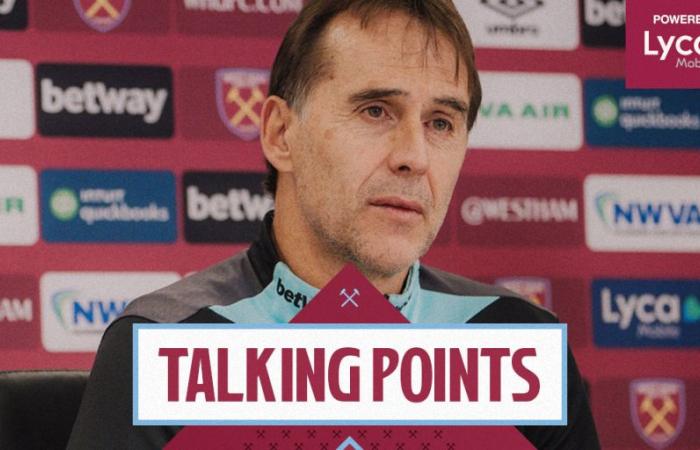 Gesprächsthemen | Lopetegui steckt in einer schwierigen persönlichen Phase, in der er ein starkes Teamethos fördert und die Seagulls aufhält