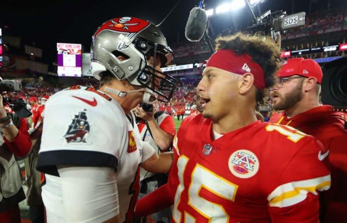 Video: Tom Brady lobt Patrick Mahomes und sagt, Chiefs QB habe „Meisterschafts-DNA“ | Nachrichten, Ergebnisse, Highlights, Statistiken und Gerüchte