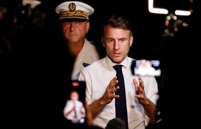 Von Mayotte nach Paris, Emmanuel Macron landet – Libération