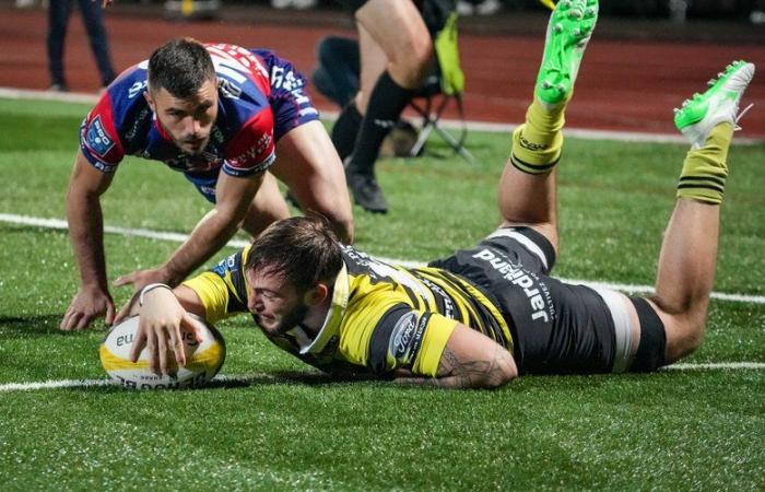 Pro D2 – Mont-de-Marsan tritt nach einem spektakulären Spiel gegen Béziers an und rückt näher an die Qualifikationsplätze heran