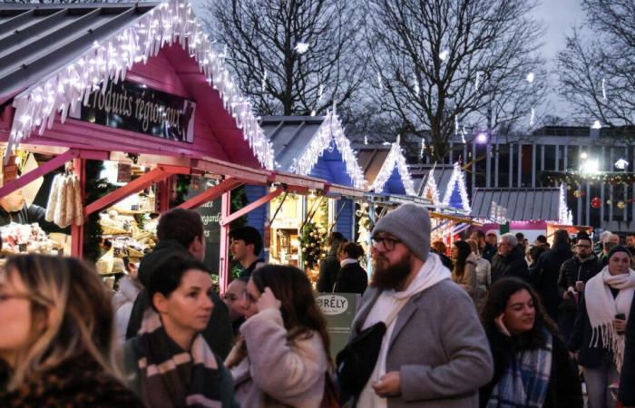 IN BILDERN. Der Wahnsinn des letzten Samstags vor Weihnachten im Zentrum von Caen