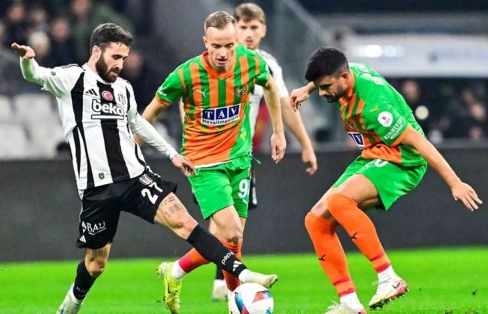 Beşiktaş trennte sich 1:1 gegen Alanyaspor