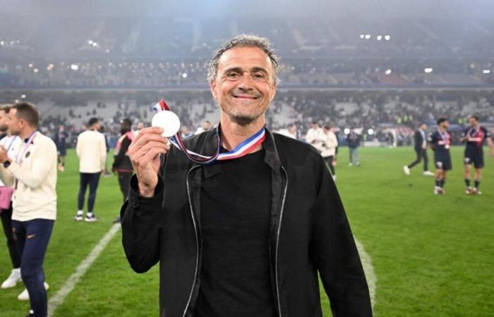 Luis Enrique, ein unerwarteter Neuzugang bei PSG, hielt eine Überraschung für ihn bereit