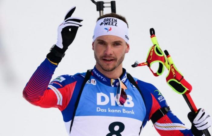 großartiges dreifaches Trikolore-Podium in der Verfolgung in Grand-Bornand