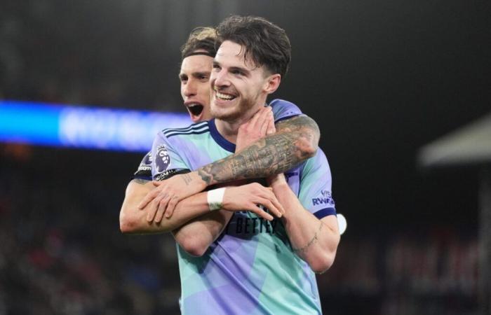 Arsenal sprengt Crystal Palace und übt Druck aus – Premier League – J17 – Crystal Palace-Arsenal (1-5)