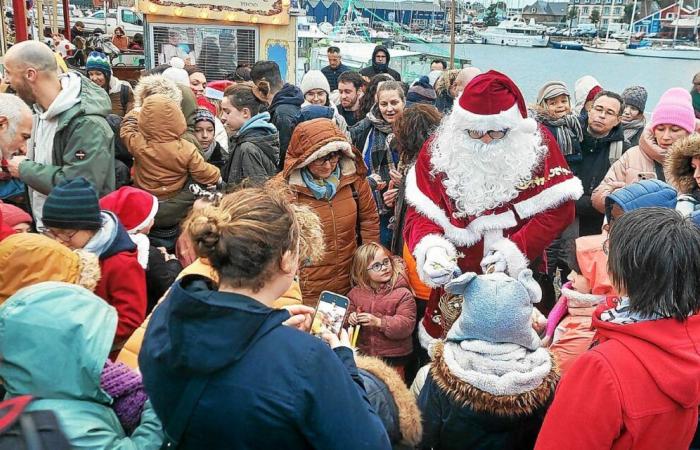 Weihnachtsmann und Aktivitäten für das erste Feiertagswochenende in Paimpol