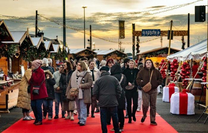 „Wir wollen sofort umhergehen“: ein hübsch eingerichtetes Weihnachtsdorf auf einem Parkplatz in Champniers