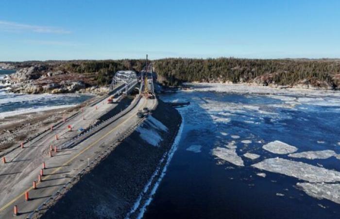 Die Sheldrake River Modular Bridge ist seit gestern in Betrieb