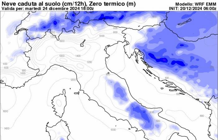 Wetter: Zwischen Heiligabend und Weihnachten wird Schnee erwartet