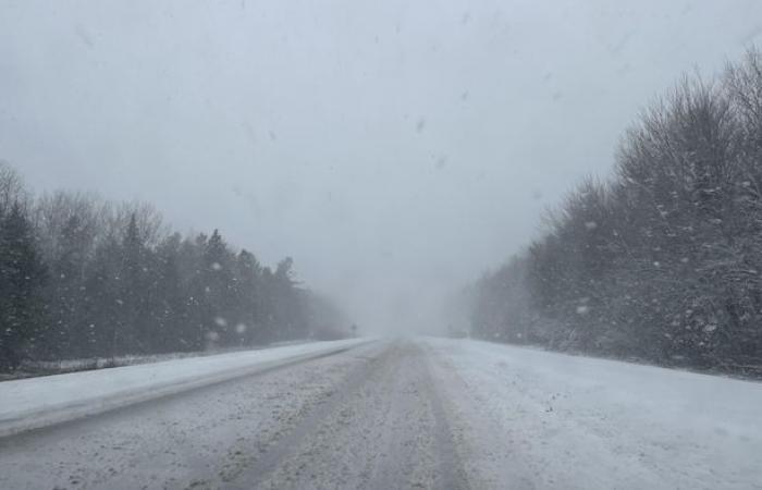 Ein schwerer Wintersturm trifft die Atlantikprovinzen