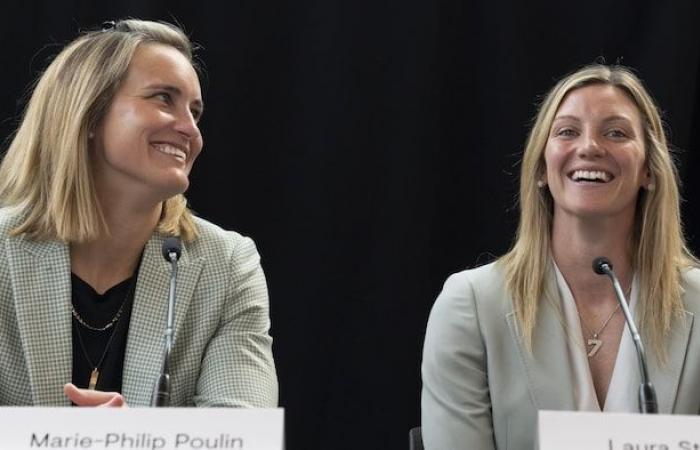 Marie-Philip Poulin und Laura Stacey, Komplizen im Leben und auf der Eisbahn